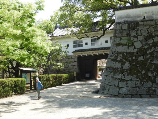 四国 058 岡山城廊下門
