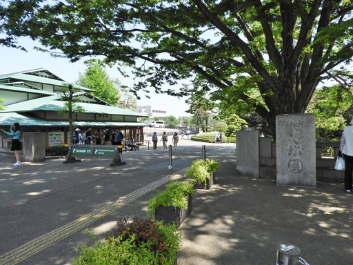 四国 011岡山後楽園 正面入口