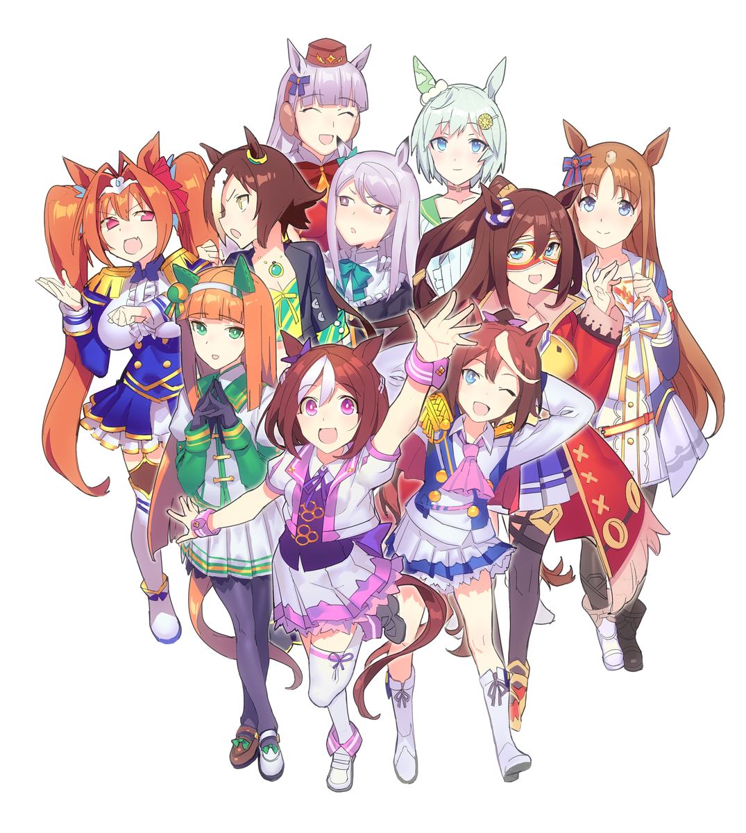 ウマ娘 アニメの主要メンバー集イラストが神 サイレントスター速報まとめ ウマ娘 アニメの主要メンバー集イラストが神 サイレントスター速報まとめ