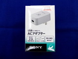 SONY USB-AC¥¢¥À¥×¥¿¡¼¡Ê¥Ñ¥Ã¥±¡¼¥¸¡Ë