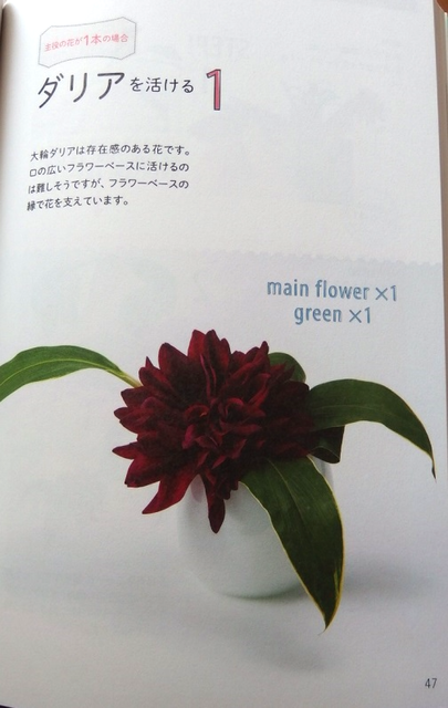 はじめての花の生け方 1052 花信風 季節からのたより