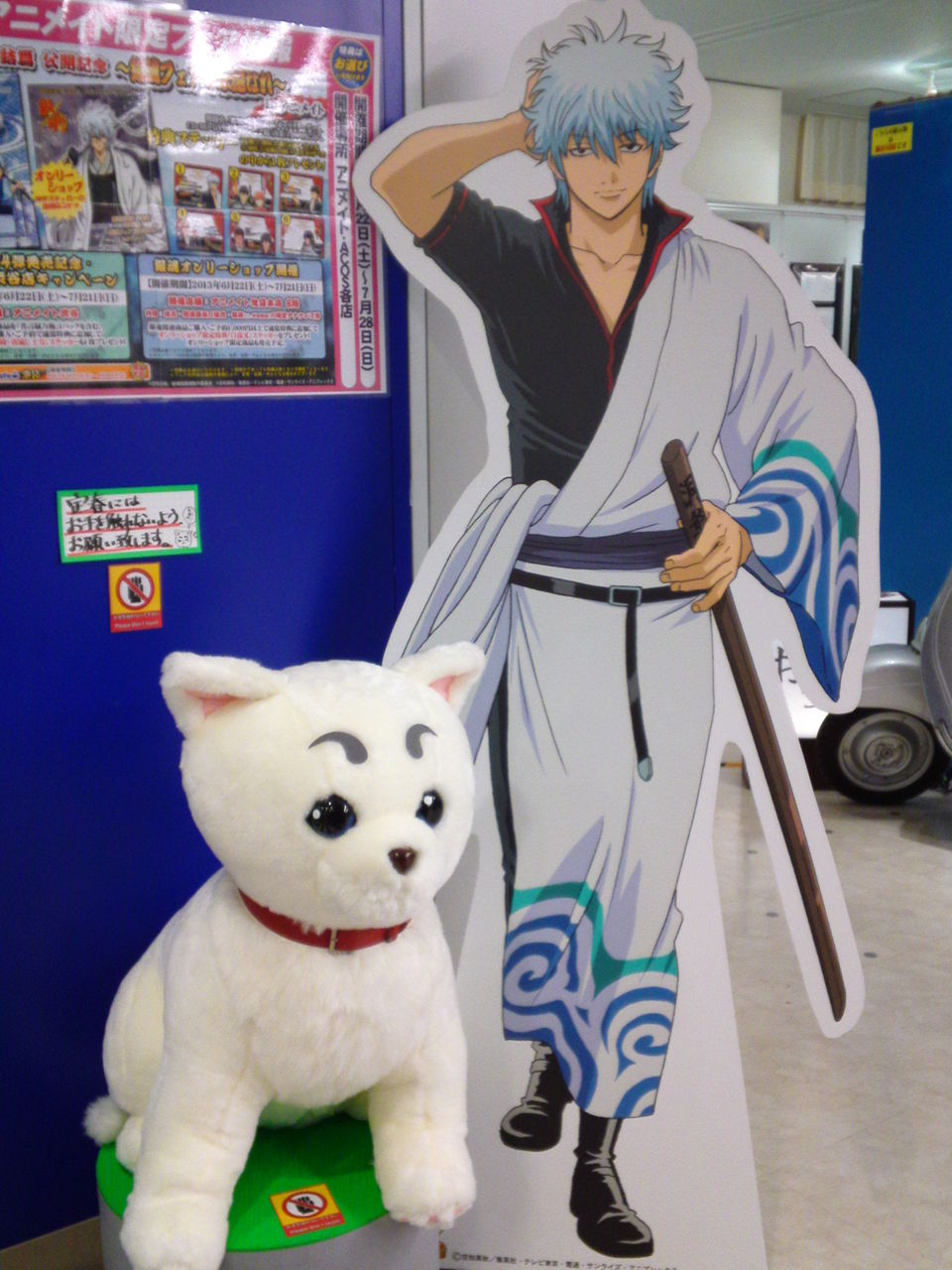 劇場版銀魂 完結篇 公開記念 銀魂フェアよ永遠なれ ｉｎ池袋アニメイト 碧魂和蝶日誌