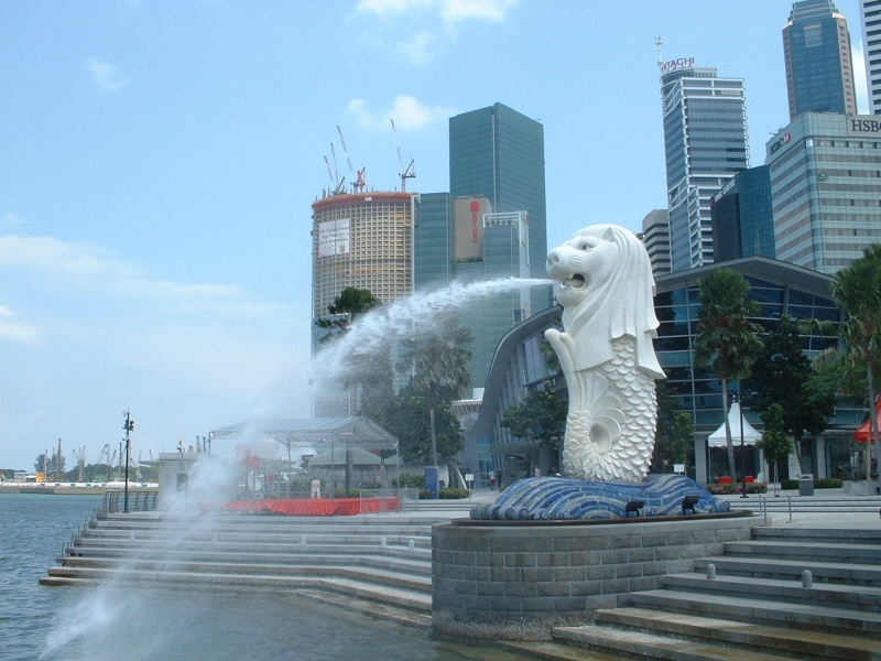 海外初旅行の思い出 シンガポール その4 マーライオン 世界の車窓より 海外初旅行の思い出 シンガポール その4 マーライオン 世界の車窓より