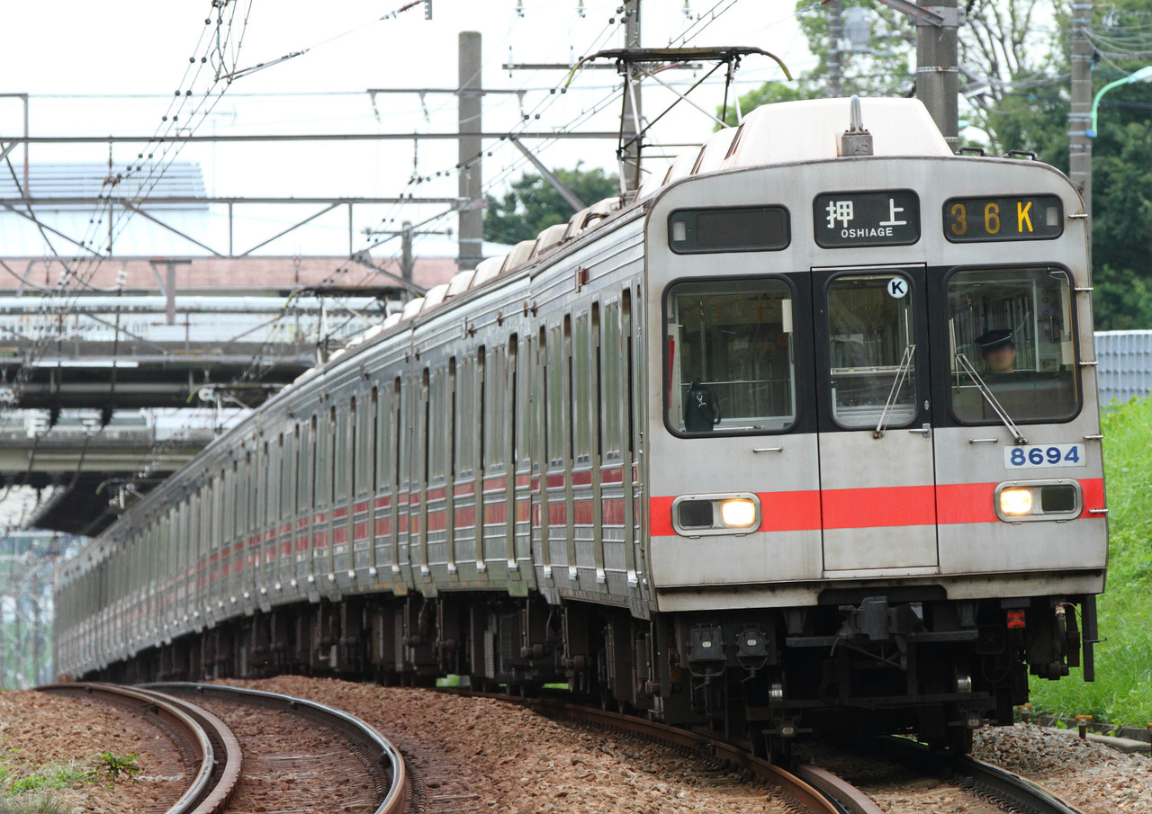 Thank you! 東急8694F! Thank you! 8090＆8590! : 銀色電車研究室