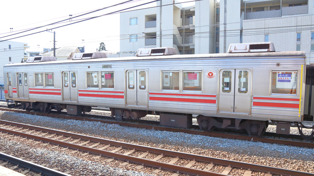 形式写真集】東急8590系 8694F : 銀色電車研究室 ＠nano factory公式ブログ