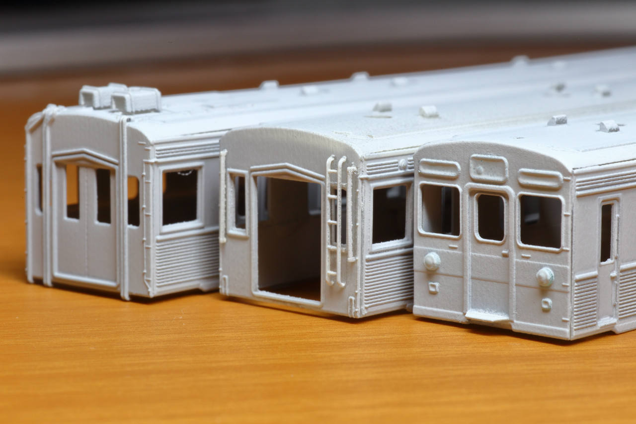 米国型ターボジェット機関車　鉄道模型（Ｎゲージ）未塗装3Dプリントキット 米国型ターボジェット機関車 鉄道模型（Nゲージ）未塗装3D