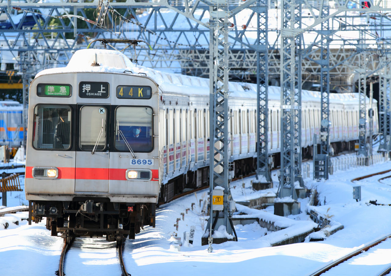 形式写真集】東急8590系 8695F : 銀色電車研究室 ＠nano factory