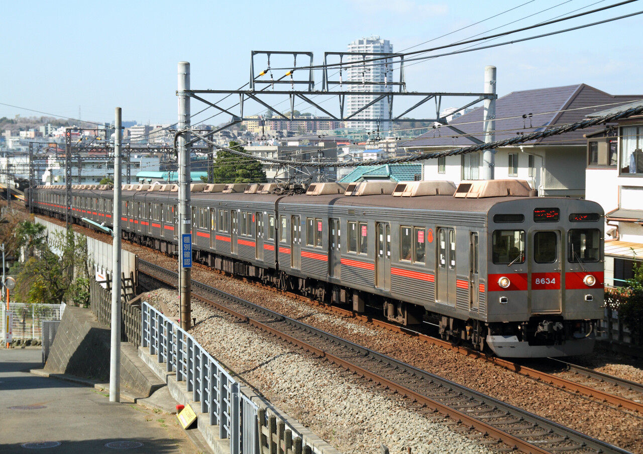 Thank you! 東急8634F! : 銀色電車研究室 @nano factory公式ブログ Thank you! 東急8634F! : 銀色電車研究室 @nano factory公式ブログ