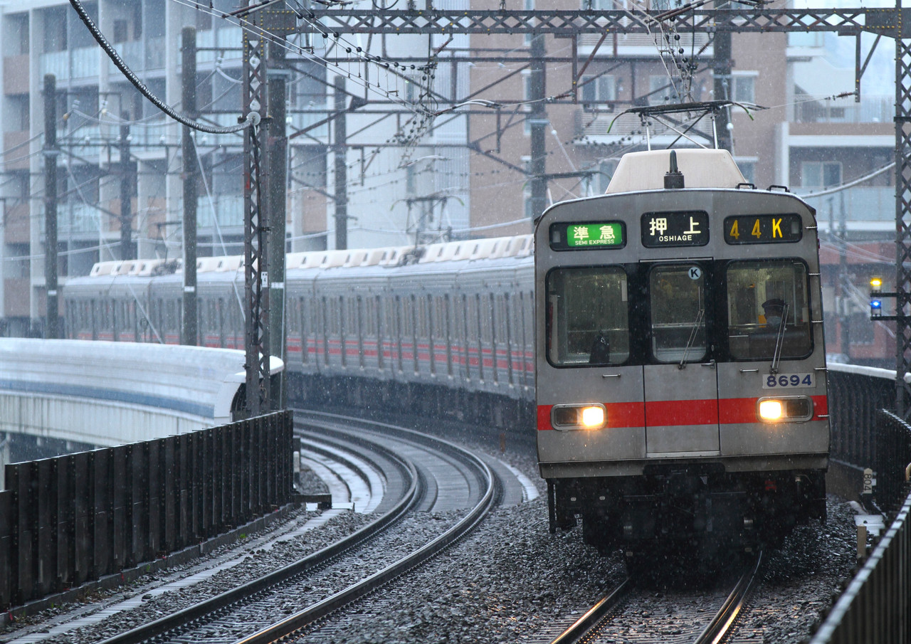 Thank you! 東急8694F! Thank you! 8090＆8590! : 銀色電車研究室