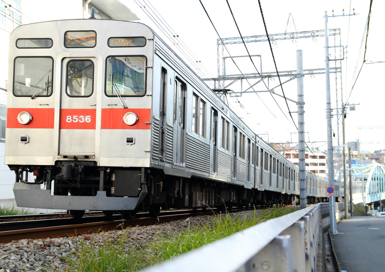 形式写真集】東急8500系 8636F : 銀色電車研究室 ＠nano factory公式ブログ