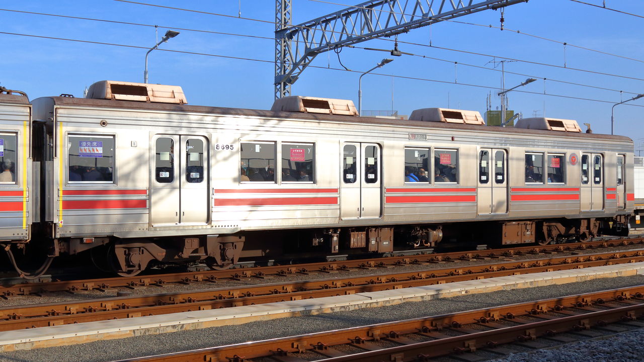形式写真集】東急8590系 8695F : 銀色電車研究室 ＠nano factory公式ブログ