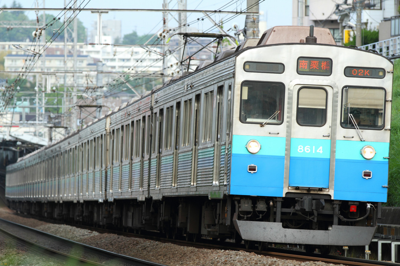 東急8500系　素人塗装品　8619Fタイプ 東急8500系 素人塗装品 8619Fタイプ 8500系 8619F の写真 |鉄道