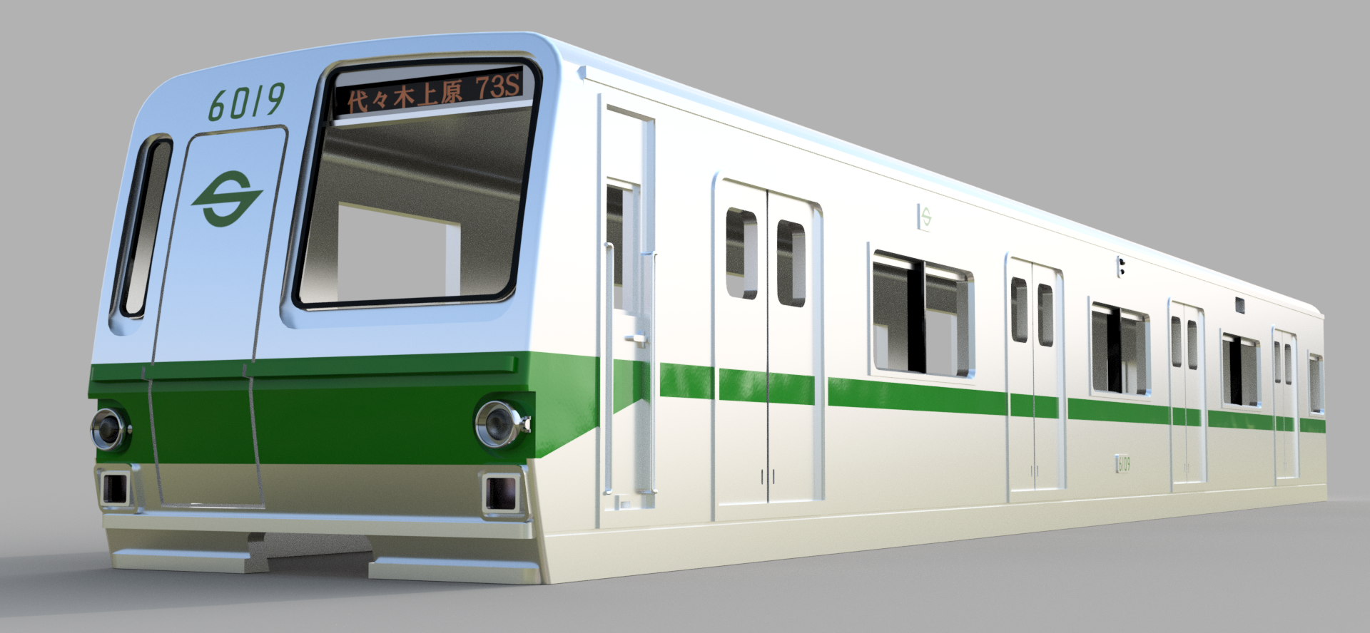 FUSION360で営団6000系を作る その1 : 銀色電車研究室 ＠nano