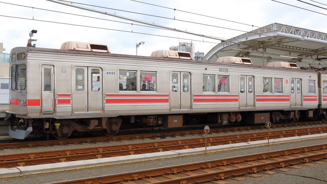 形式写真集】東急8590系 8695F : 銀色電車研究室 ＠nano factory公式ブログ