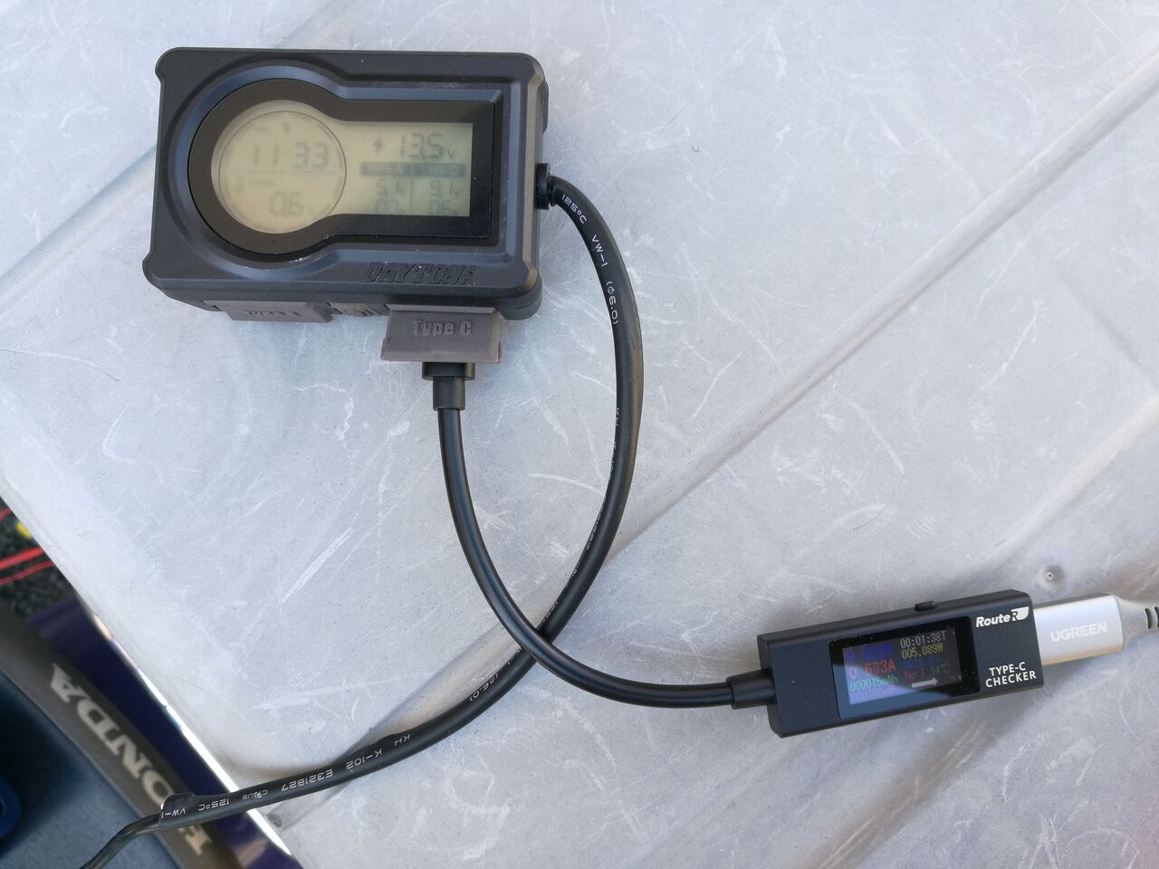 デイトナ マルチメーター＆USB電源 タイプA タイプC 31578 WO店