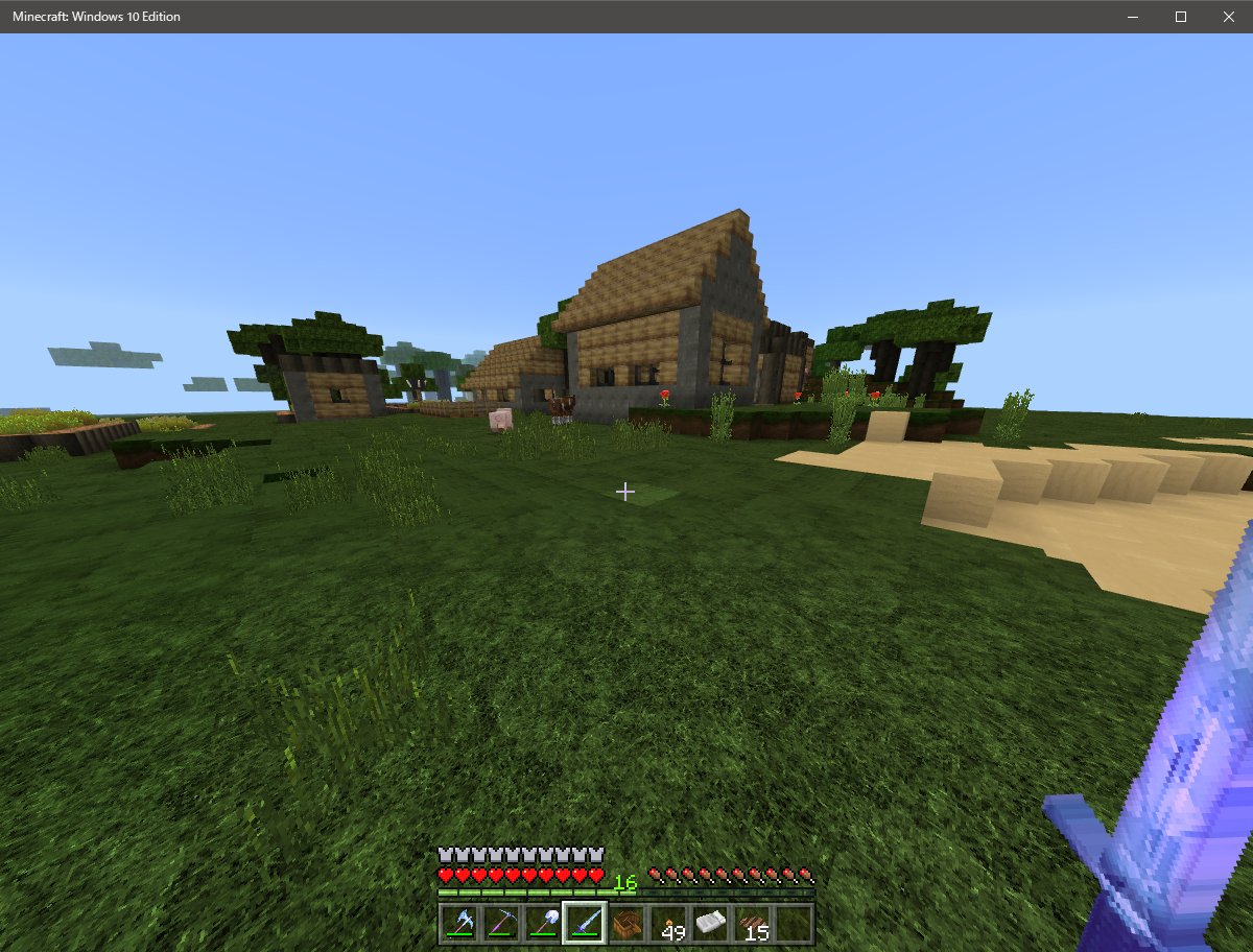 Minecraft 暖簾の縁側 Minecraft 暖簾の縁側