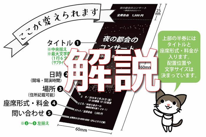 シンプルチケット 33 落着きと力強さを両立させたデザイン 毎日作業確認