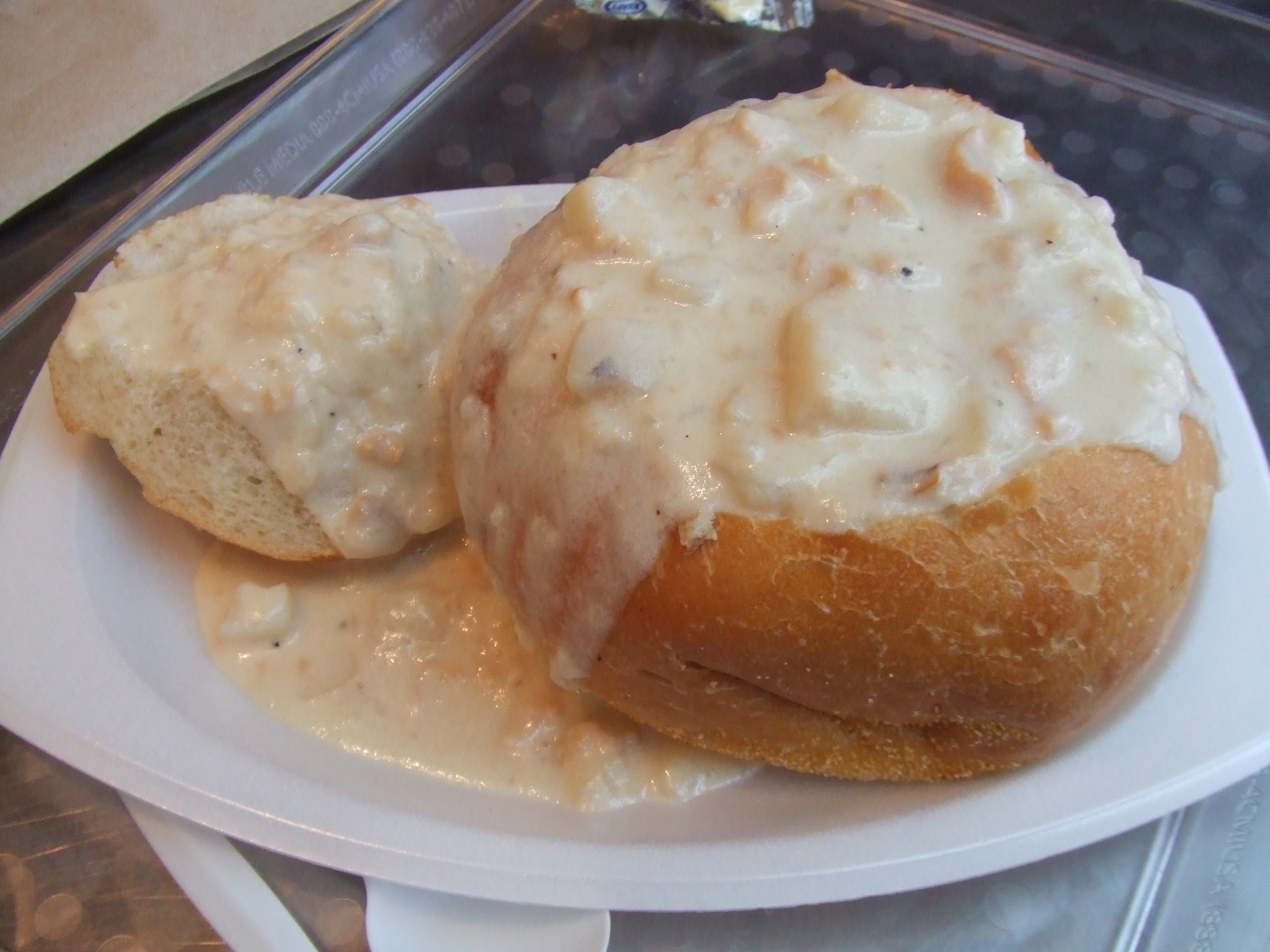 ボストン チャウダ Boston Chowda ボストン クラムチャウダー チャリうま In ボストン
