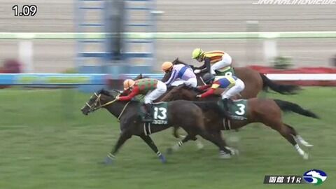 競馬 函館2歳ｓは丹内騎乗のリンゴアメがｖ モンファボリは13着に敗れる ニュース ミリオネア