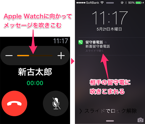 AppleWatch電話追加01