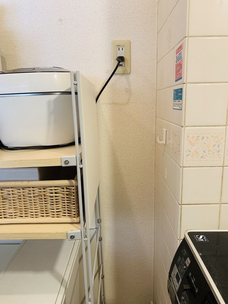 セリア 突っ張り棒 棚を使って隙間収納 Simple One セリア 突っ張り棒 棚を使って隙間収納 Simple One