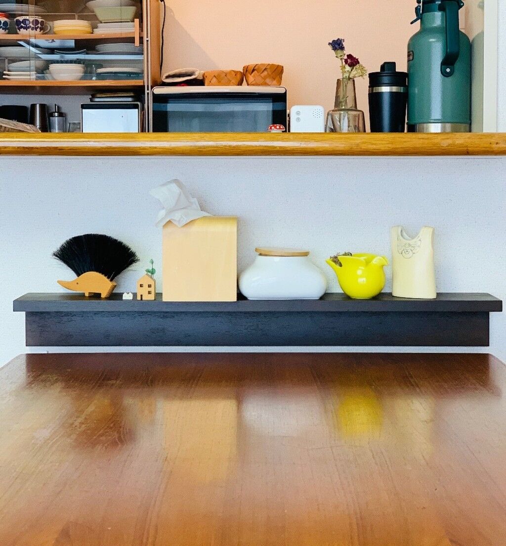 無印 ダイニングテーブルに物を置かないために Simple One