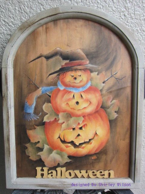 トールペイントのハロウィン＆100円ショップのハロウィン