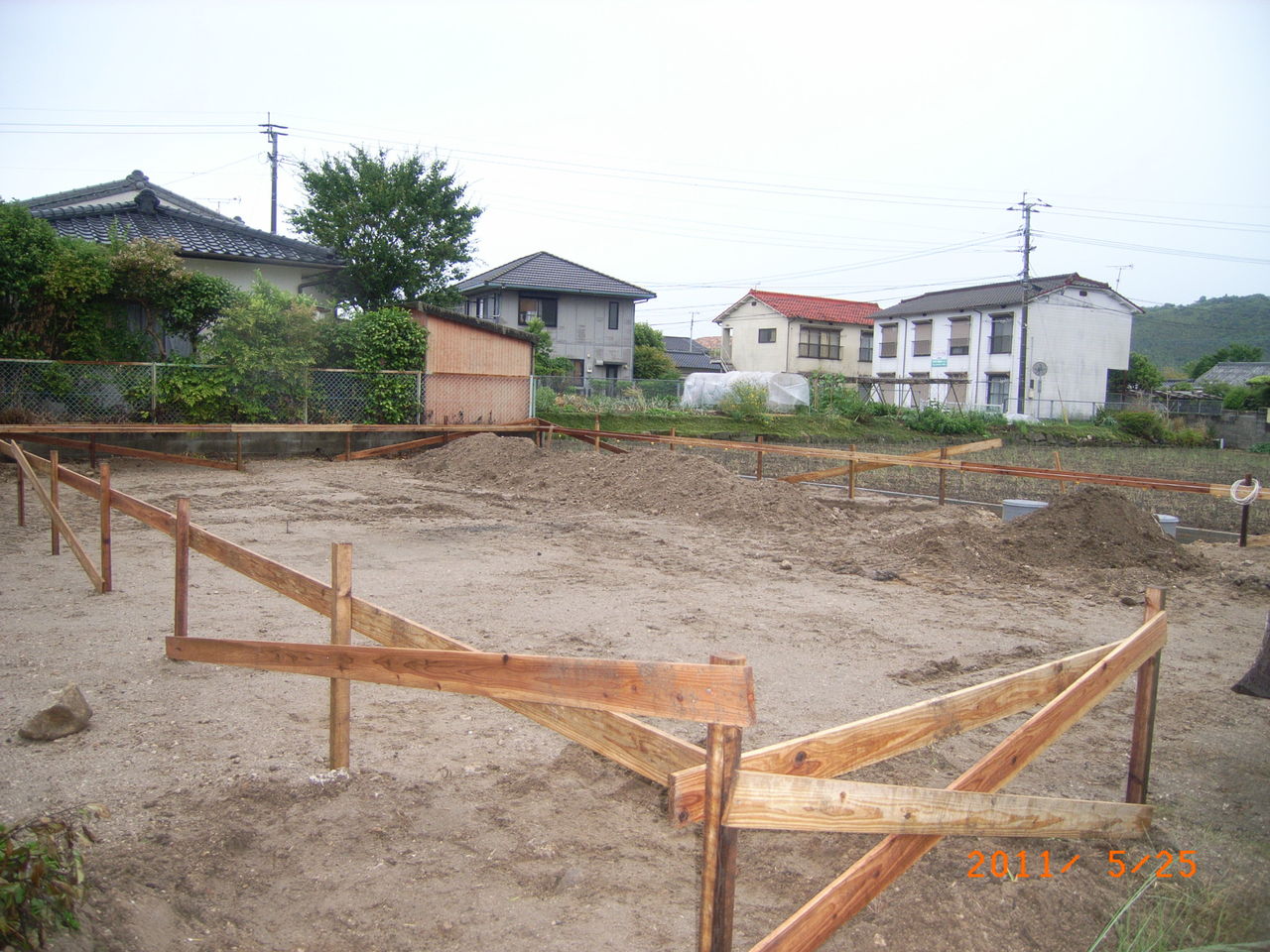 基礎工事 新建設 家の建て方 基礎工事 新建設 家の建て方