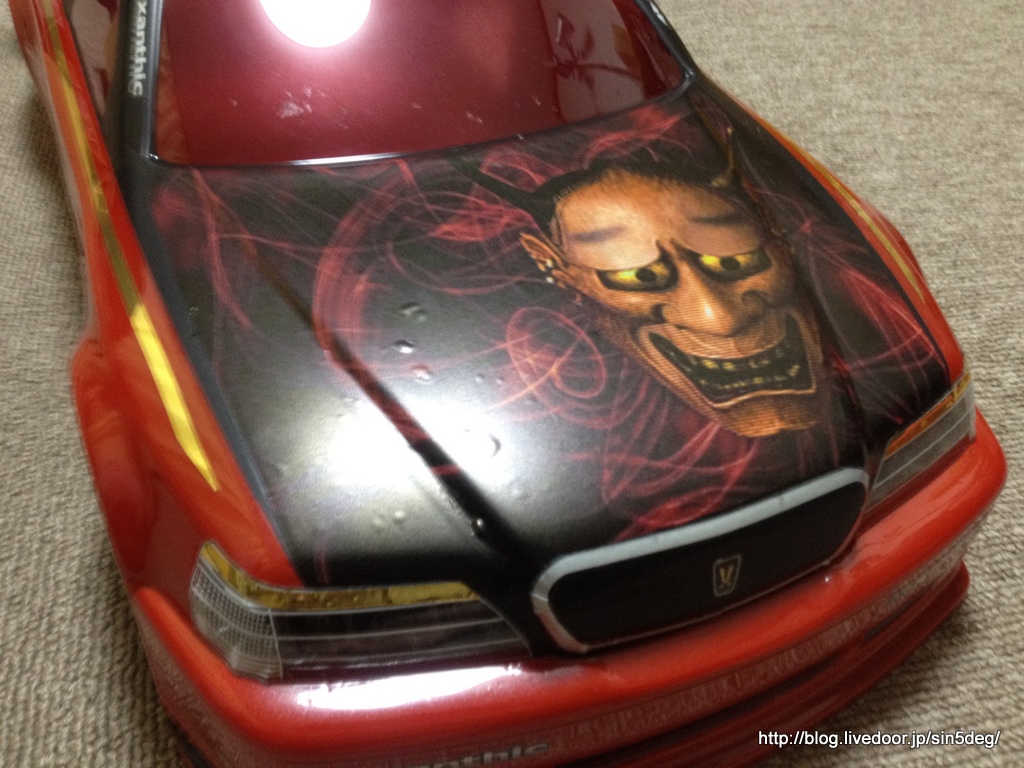 OVERDOSE OD1022 ボディ JZX100 クレスタ 未走行 デカール OVERDOSE OD1022 ボディ JZX100 クレスタ 未走行 デカール