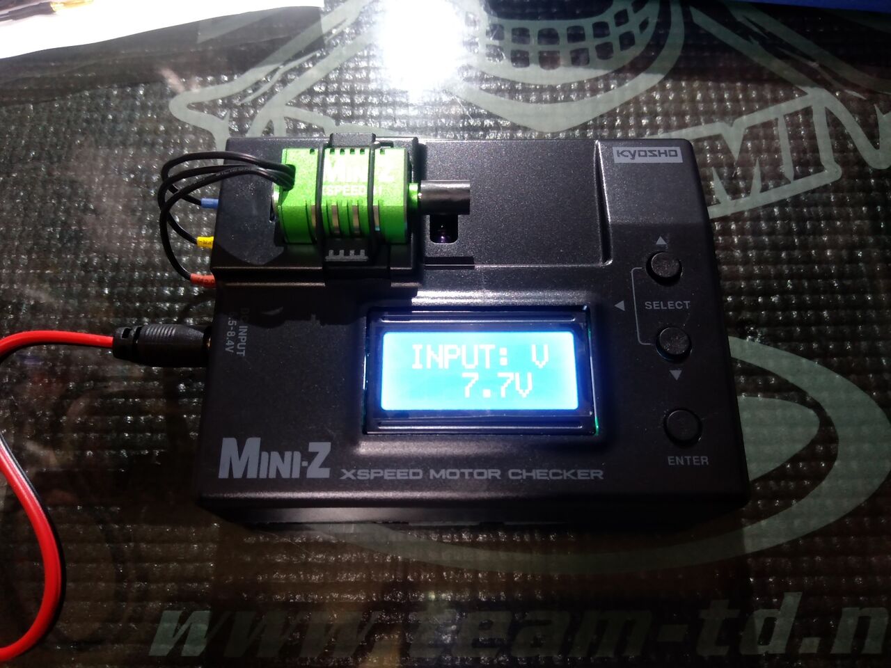 X-SPEED MINI-Z モーターチェッカー MZW124 ミニッツ　慣らし