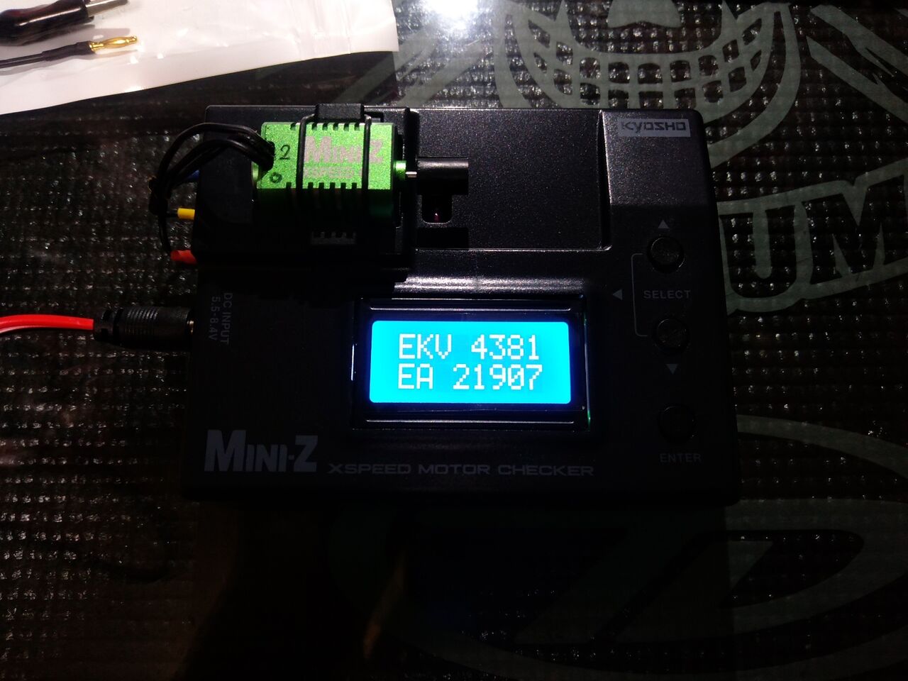 ミニッツのモーターチェッカー【MZW124】を使ってみた : しんさんの