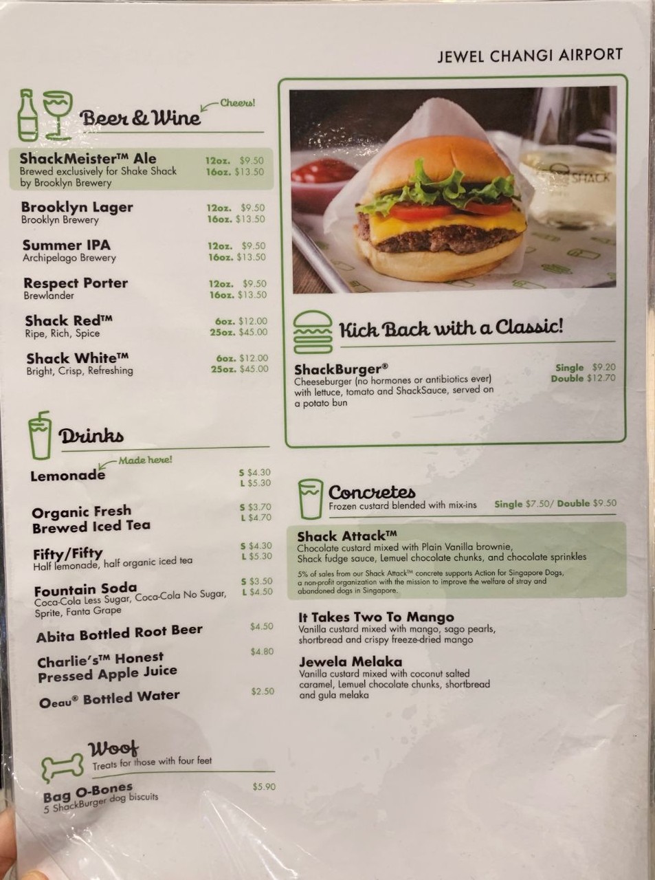 shackburger dog biscuits