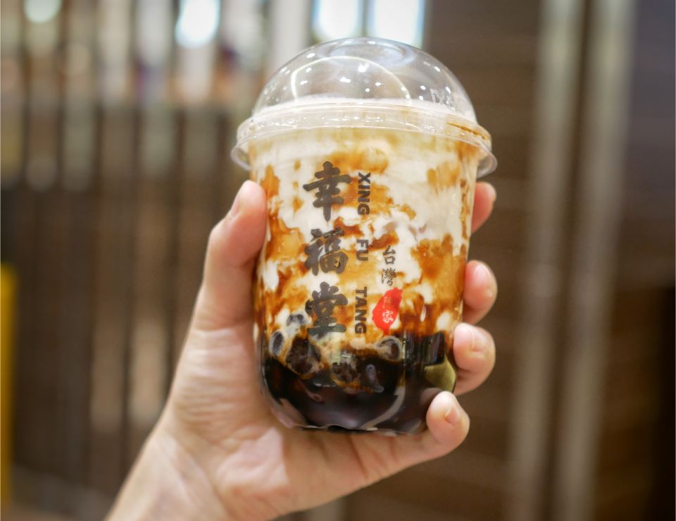 タピオカ グルメ》 幸福堂 Xing Fu Tang むちむちで香ばしいタピオカが美味しい
