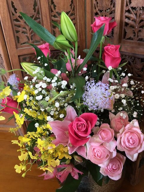 2019チャペルライヴ花