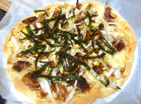 照焼チキピザ (7)