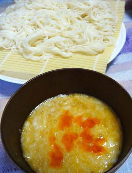とろろ素麺 (2)