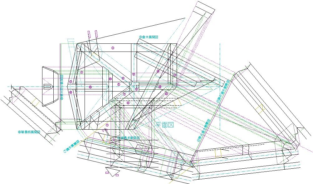 振れ隅木現寸図 | 振れ隅木 計算 – PJCJZY