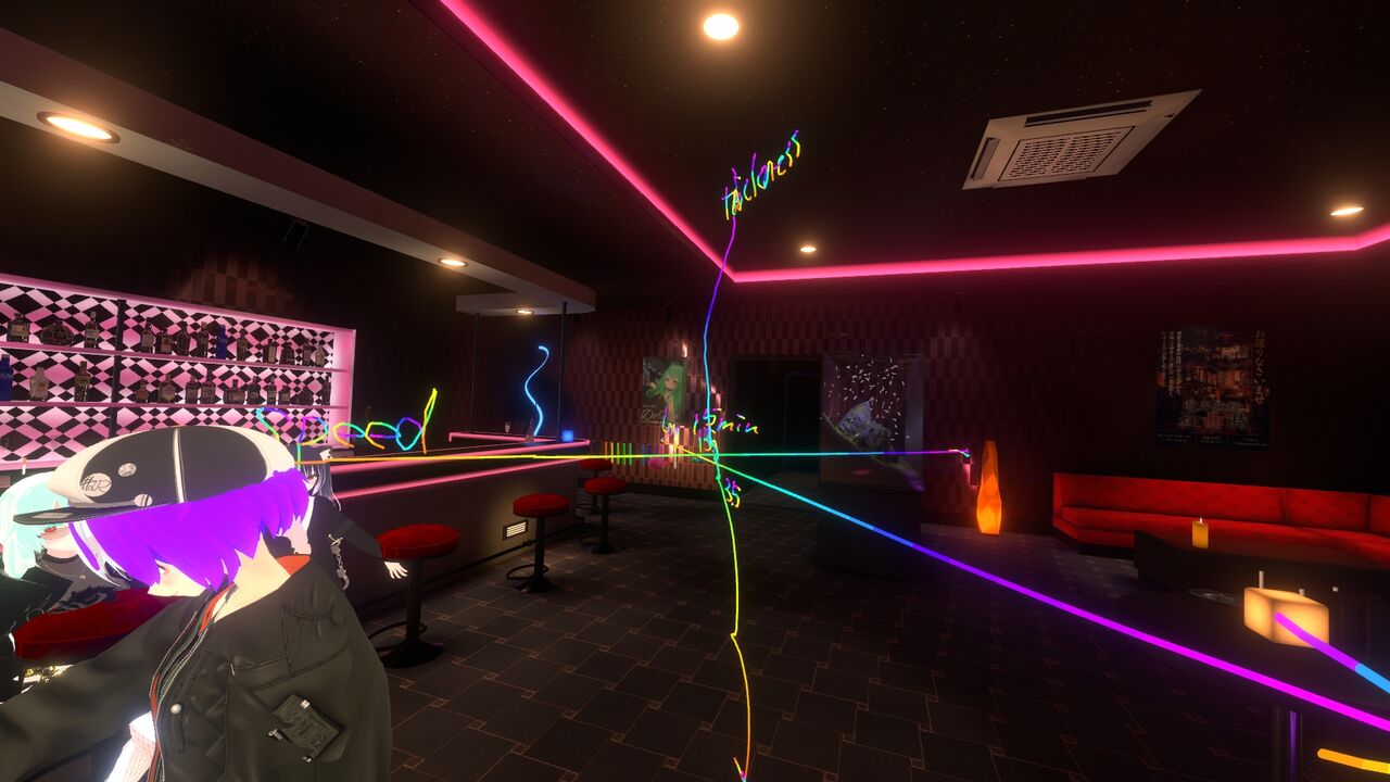 Vrc紀行211「二次会から始まる深夜bar」 Vrchat紀行録 