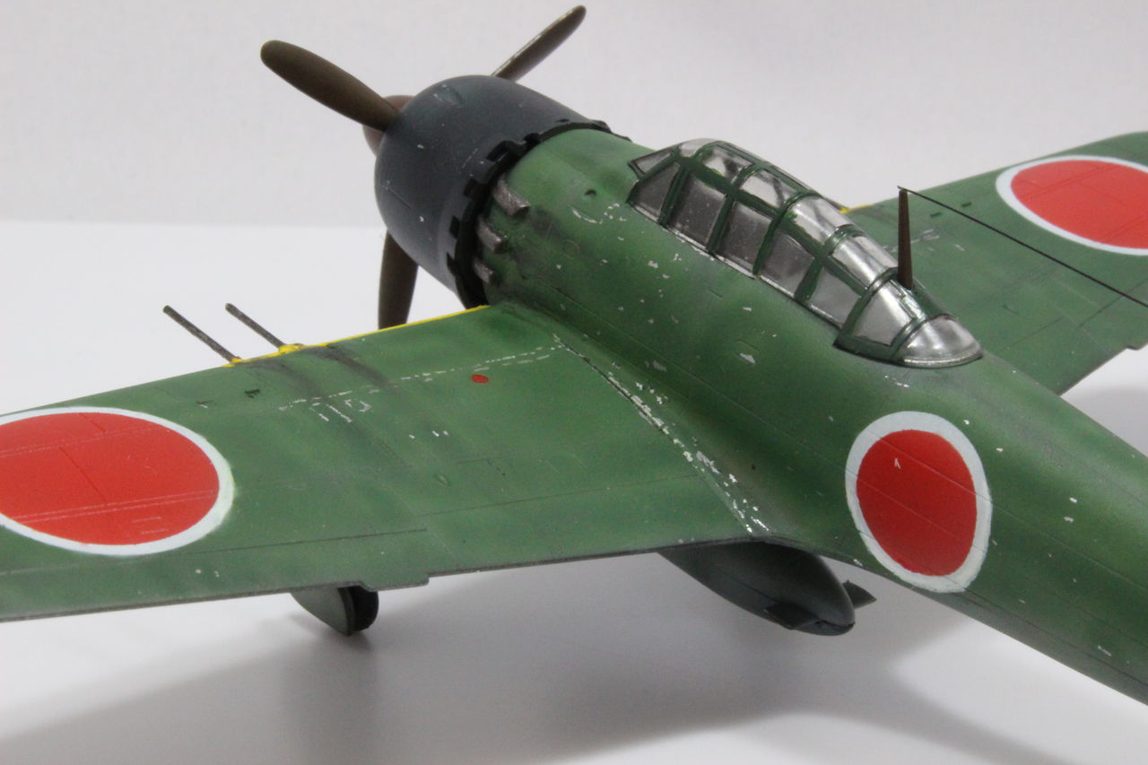 童友社 1 72零式艦上戦闘機五二丙型 第67物資集積所