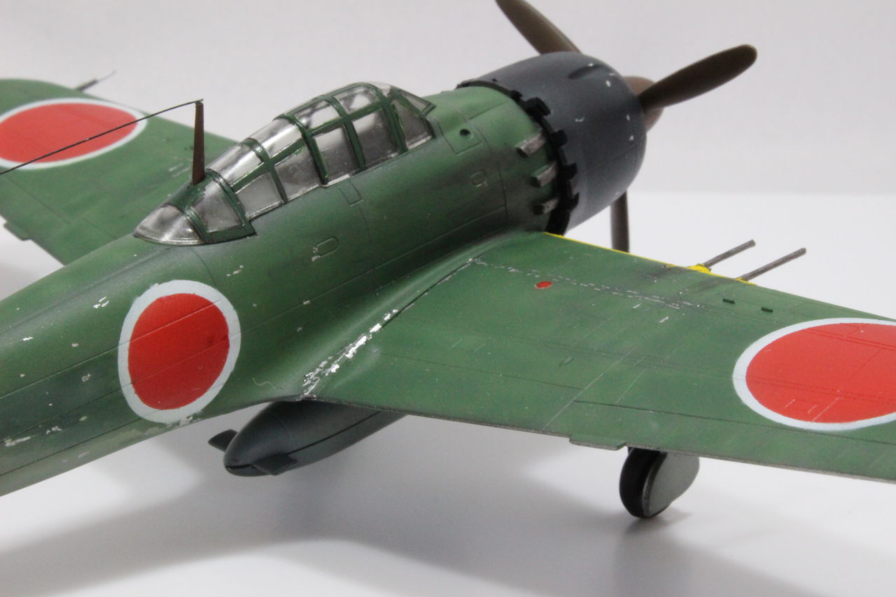 童友社 1 72零式艦上戦闘機五二丙型 第67物資集積所