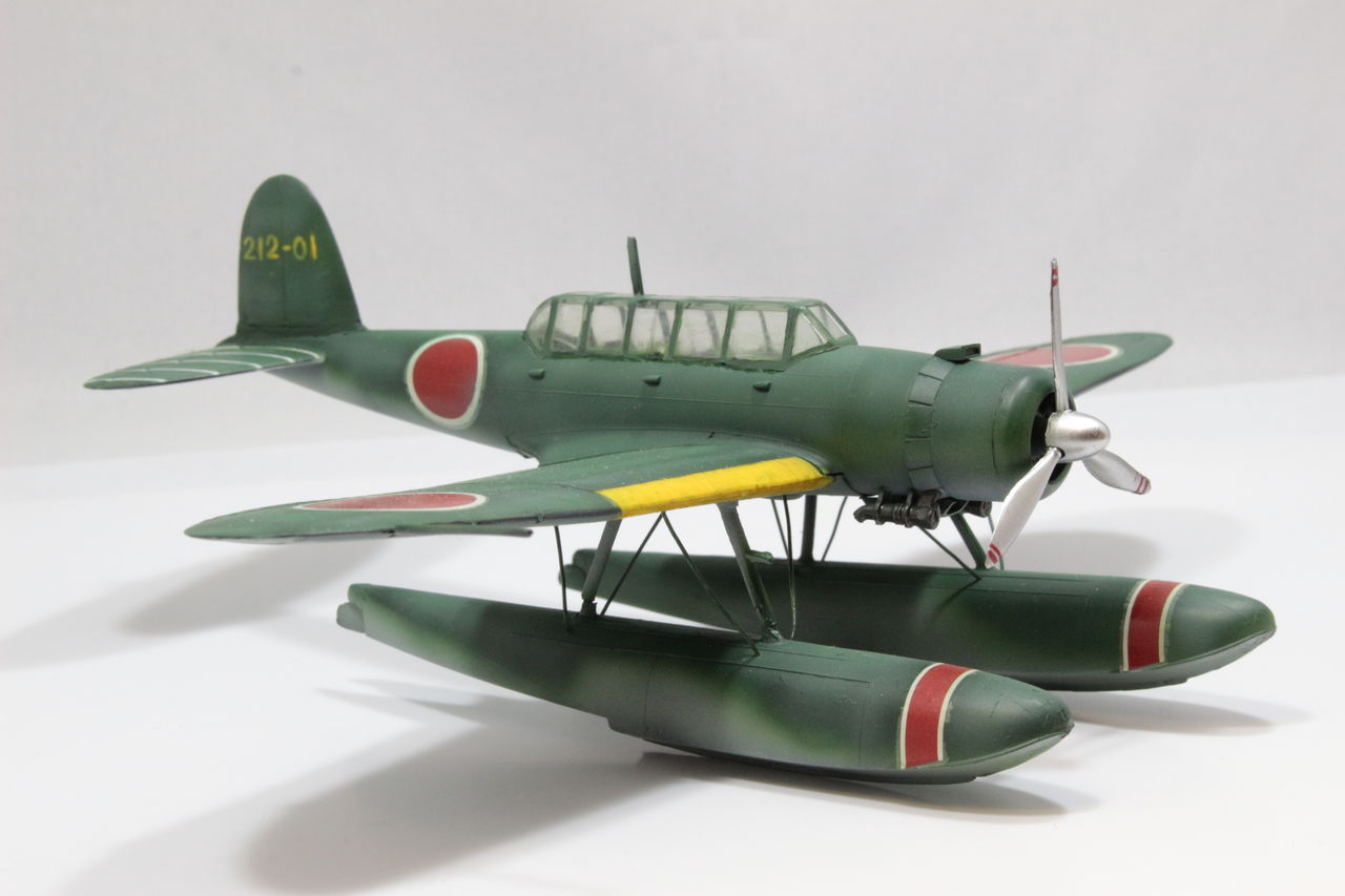 プラモデル ハセガワ 1/72 愛知 零式三座水偵 w/呉式二号