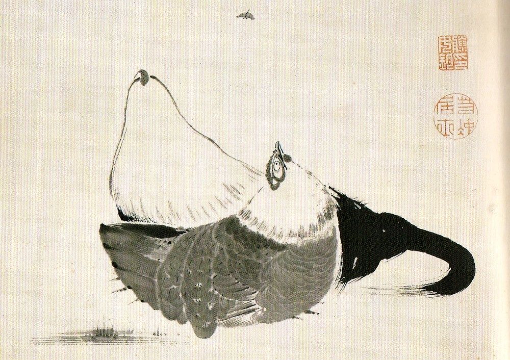 はじまりは、伊藤若冲 : 幼蛇のよーだ