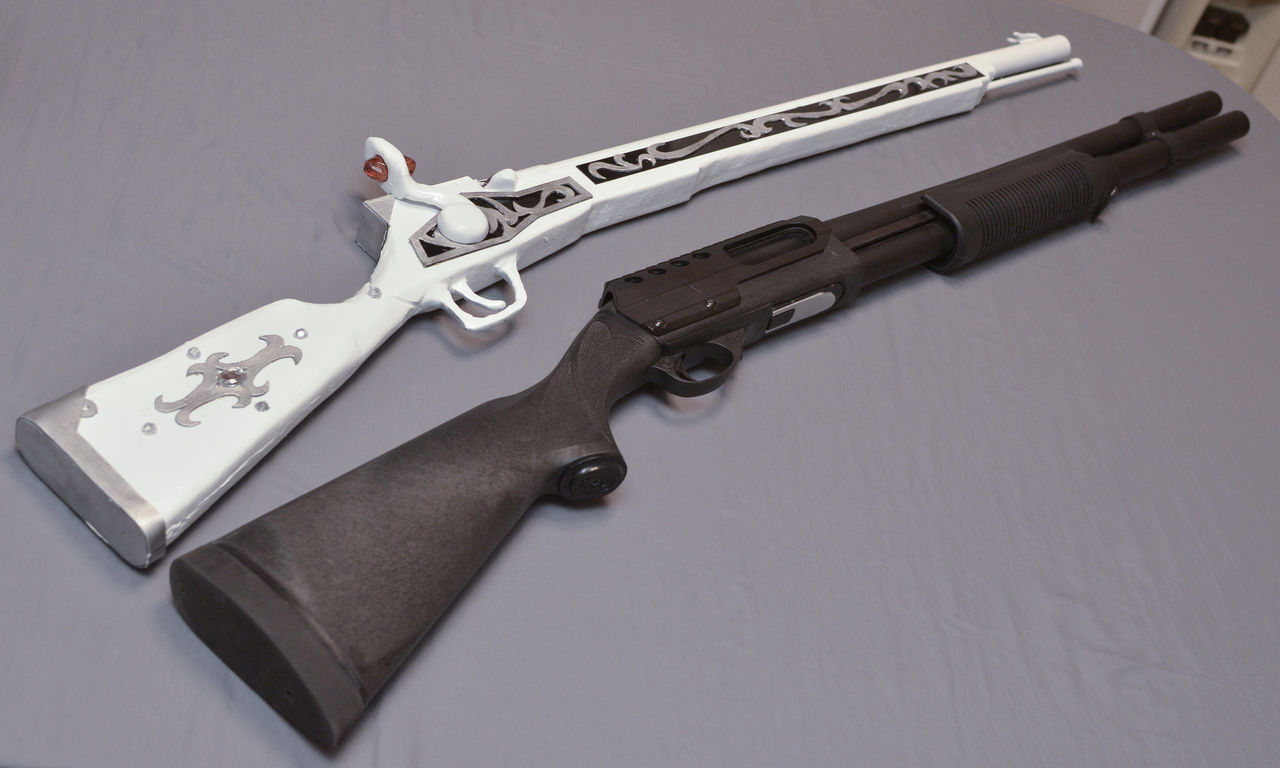 まどマギ 巴マミ マスケット銃 巴マミのマスケット銃の作り方(型紙付き) -コスプレ造形の作り方