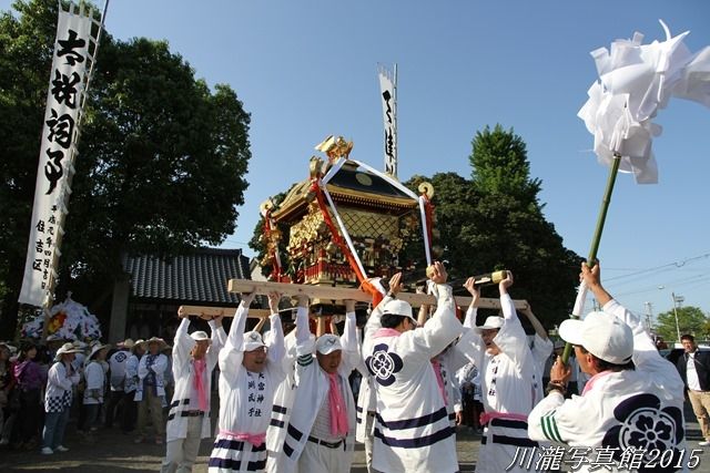大富神社春季神幸祭 八屋祇園 住吉御旅所 ２０１５年５月１日 福岡県豊前市四郎丸 川瀧写真館 すう写真館