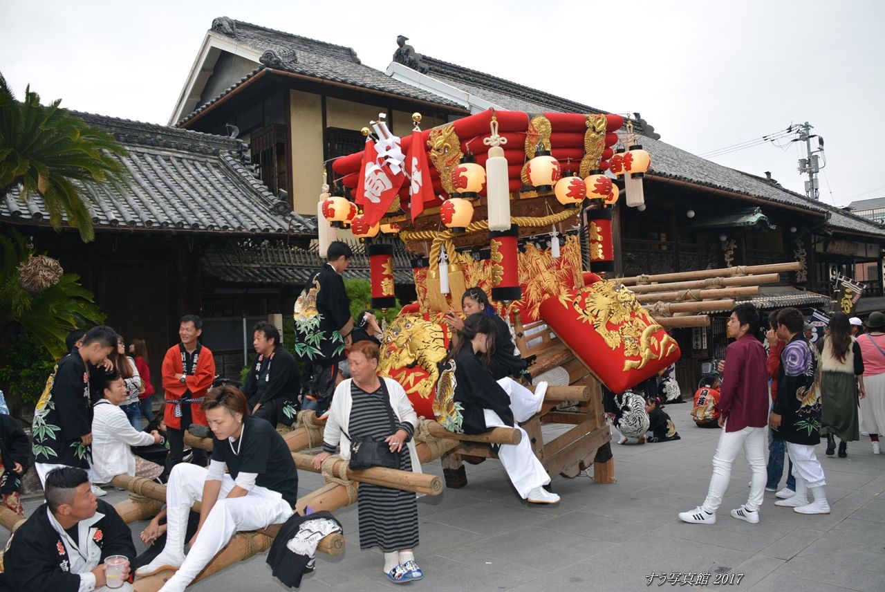高薮太鼓台 2017年10月1日と2日 香川県琴平町 : すう写真館