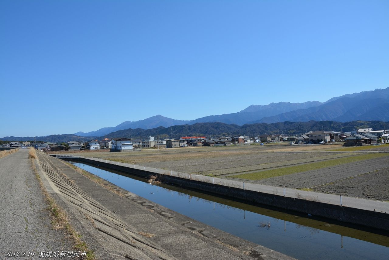 浮き島現象が見えました。新居浜沖 2017年2月19日 愛媛県 すう写真館
