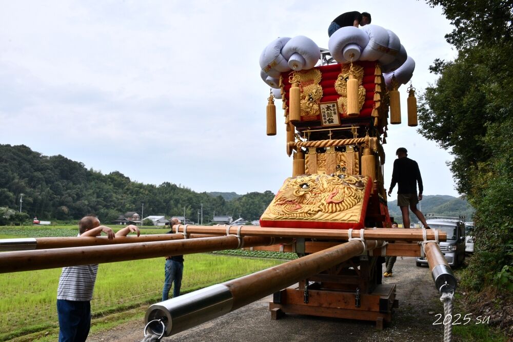 入樋太鼓台 2025年 香川県三豊市財田町 : すう写真館