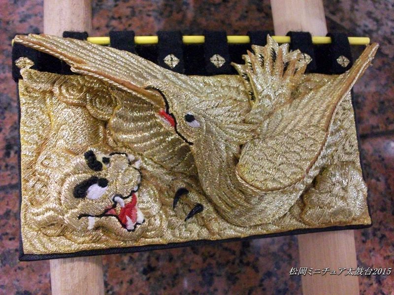 ミニチュア太鼓台の幕！ ミニチュア太鼓台・上幕
