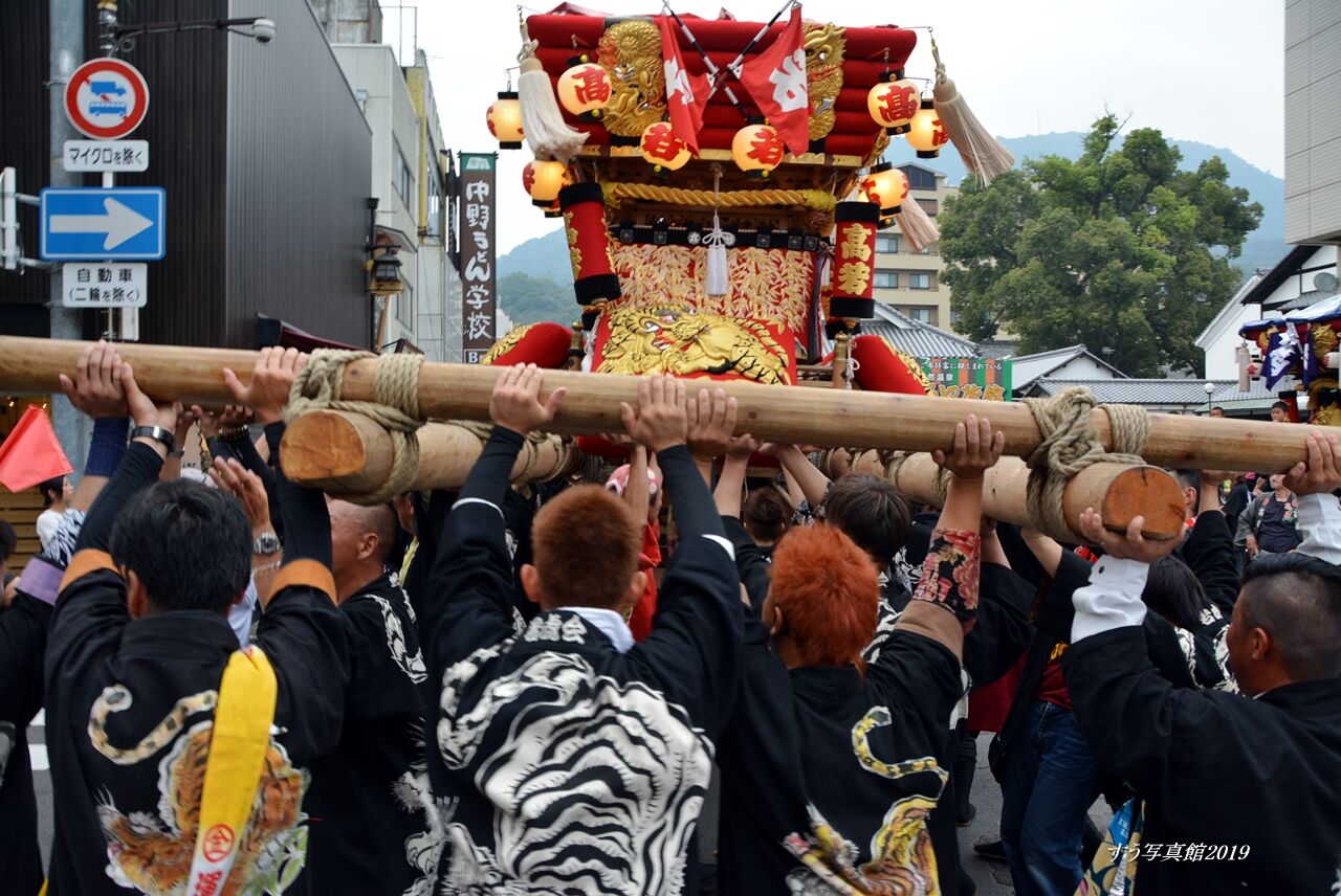 高薮太鼓台 2019年10月1日 香川県琴平町 : すう写真館