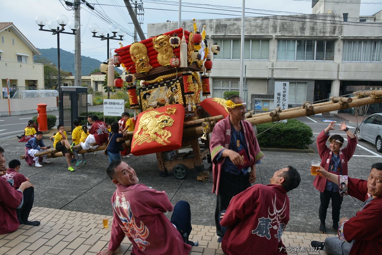 蔵中太鼓台 2017年10月1日と2日 香川県琴平町 : すう写真館